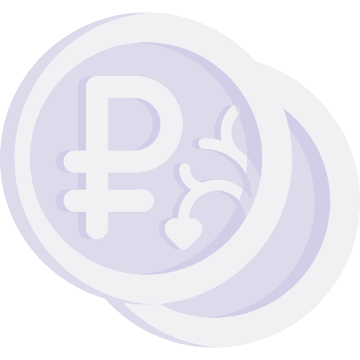 Ruble ruble money rubles icon