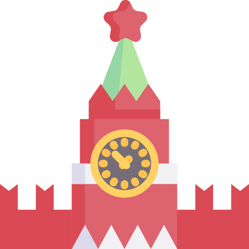 Spasskaya tower landmark tower spasskaya tower icon