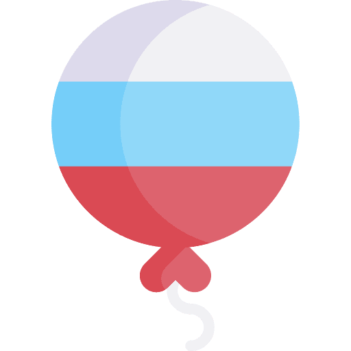 Balloon russia entertainment balloon icon Balloon russia entertainment balloon icon