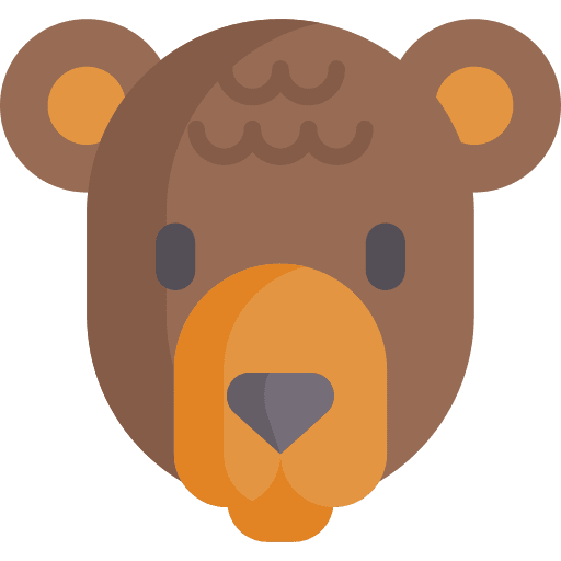 Bear animals zoo wild life icon Bear animals zoo wild life icon