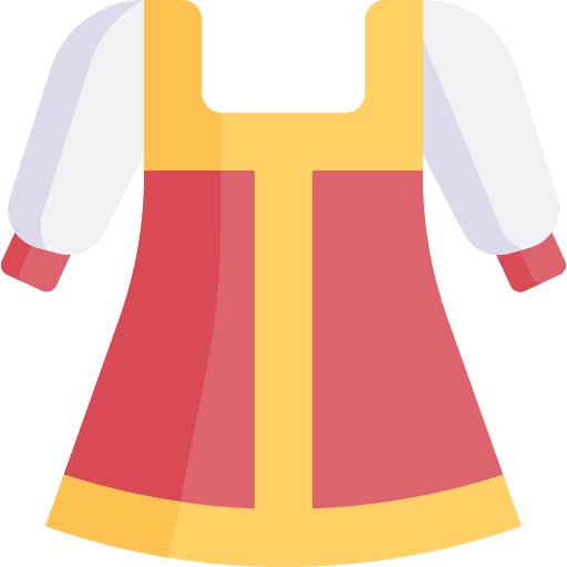 Dress dress typical clothes icon Dress dress typical clothes icon