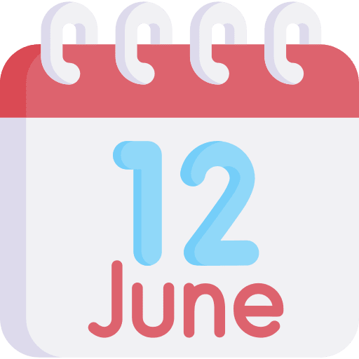 Russia day country june calendar icon Russia day country june calendar icon