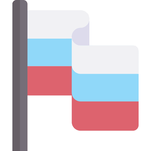Russia flags world country icon Russia flags world country icon