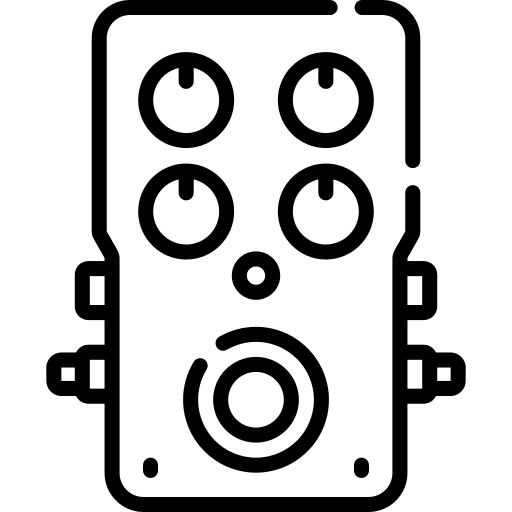 Guitar guitar electronics music and multimedia icon Guitar guitar electronics music and multimedia icon