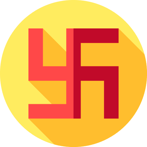 Swastika indian cultures symbol icon
