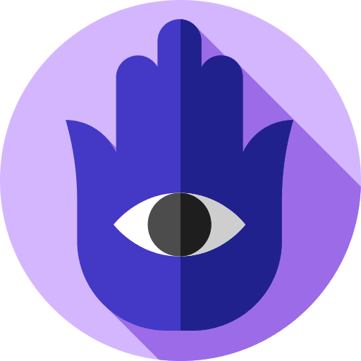 Hamsa insight god faith icon Hamsa insight god faith icon