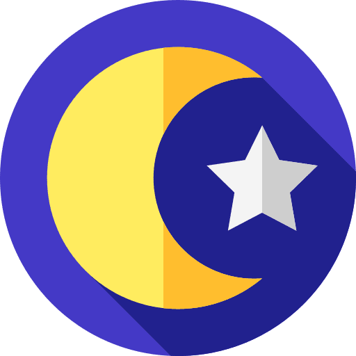 Moon and stars islam moon and stars shapes and symbols icon Moon and stars islam moon and stars shapes and symbols icon