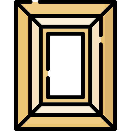 Frame frame wooden furniture icon Frame frame wooden furniture icon