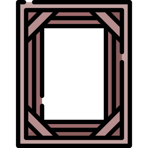 Frame furniture and household photo frame image icon