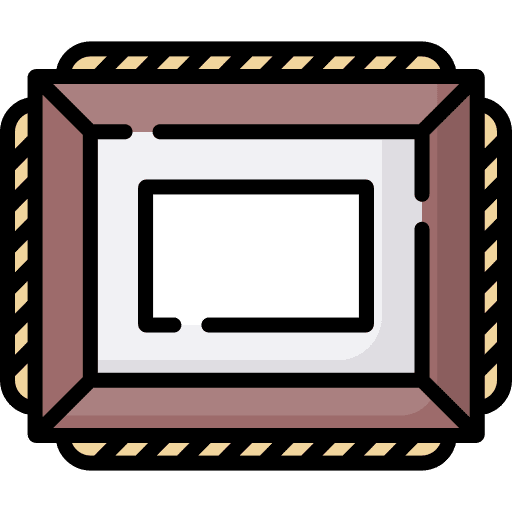Frame decoration painting picture icon Frame decoration painting picture icon