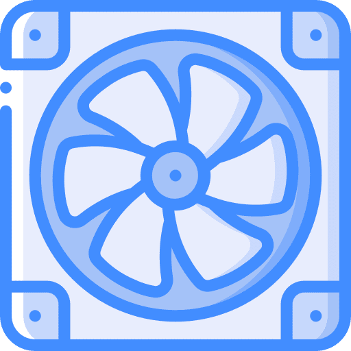 Cooling fan cooler cpu fan icon