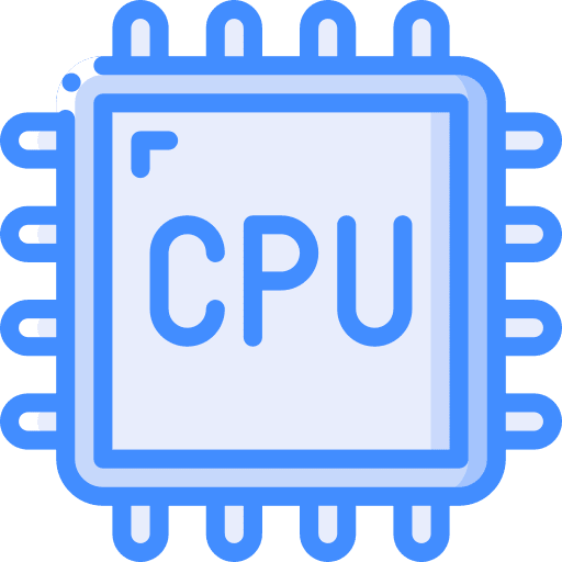 Cpu hardware chips cpu icon