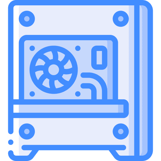 Tower pc electronic computer hardware icon