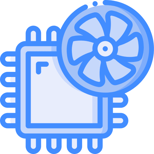 Cpu cooler computer hardware electronics icon