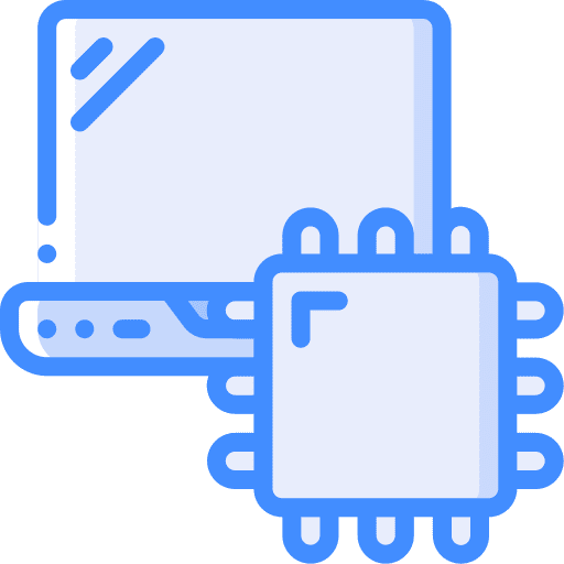Laptop laptop cpu processor icon