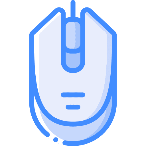 Mouse gaming electronics clicker icon