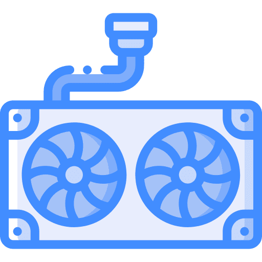 Fan fan hardware video card icon