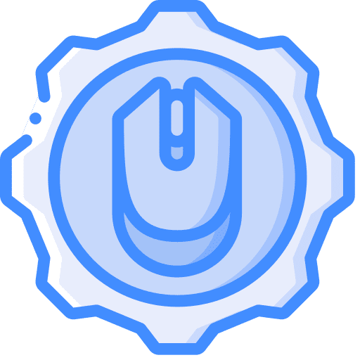 Gear mouse customization settings icon