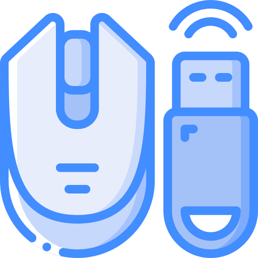 Mouse clicker computing usb icon