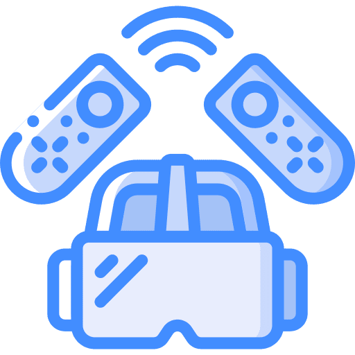 Virtual reality augmented reality electronics ar icon