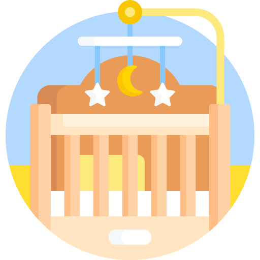 Baby crib cot baby crib furniture icon Baby crib cot baby crib furniture icon