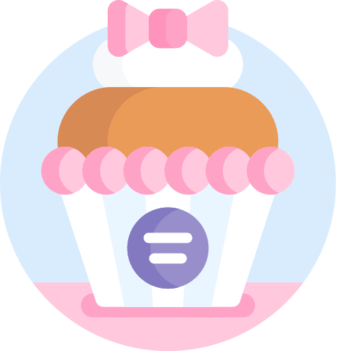 Cupcake cupcake baby shower bakery icon Cupcake cupcake baby shower bakery icon