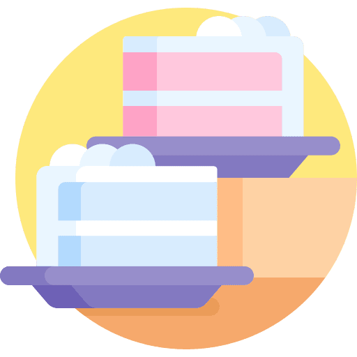 Cake baby shower slice cake icon Cake baby shower slice cake icon