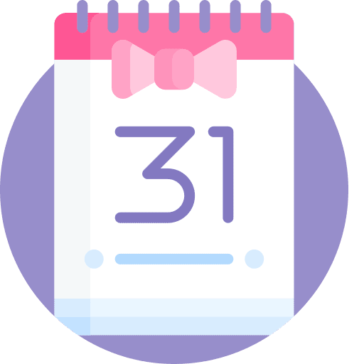 Date time and date birth baby icon Date time and date birth baby icon