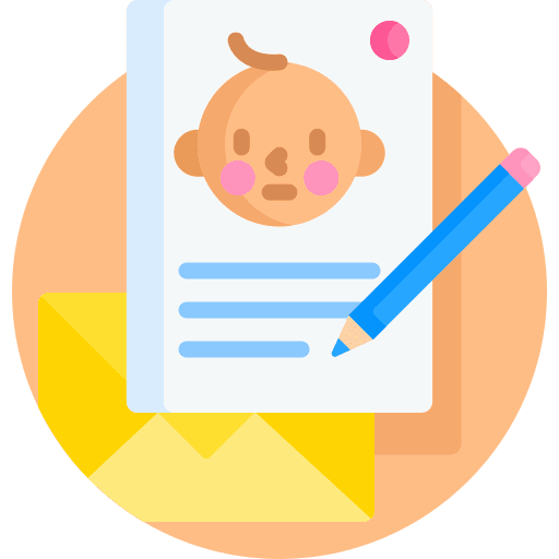 Greeting card communications baby shower greeting card icon Greeting card communications baby shower greeting card icon