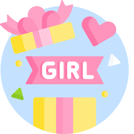 Its a girl box baby shower gender icon Its a girl box baby shower gender icon
