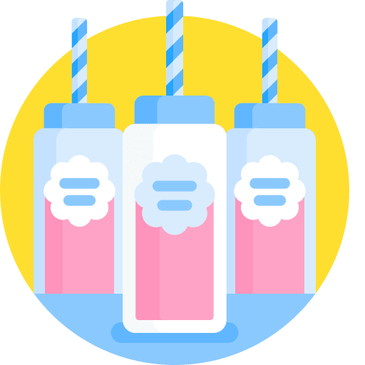 Party its a boy food and restaurant straw icon Party its a boy food and restaurant straw icon