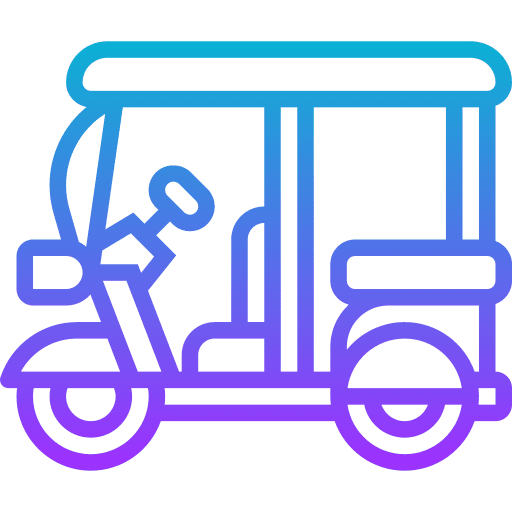 Transportation vehicle scooter transportation icon