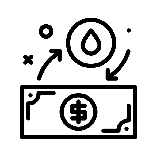Exchange exchange finance business icon Exchange exchange finance business icon