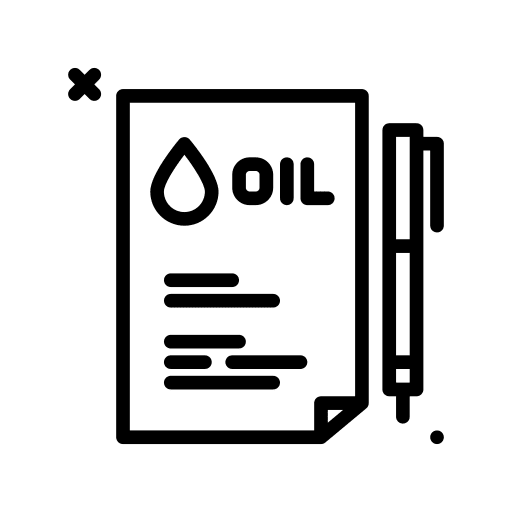 Document industry contract document icon Document industry contract document icon