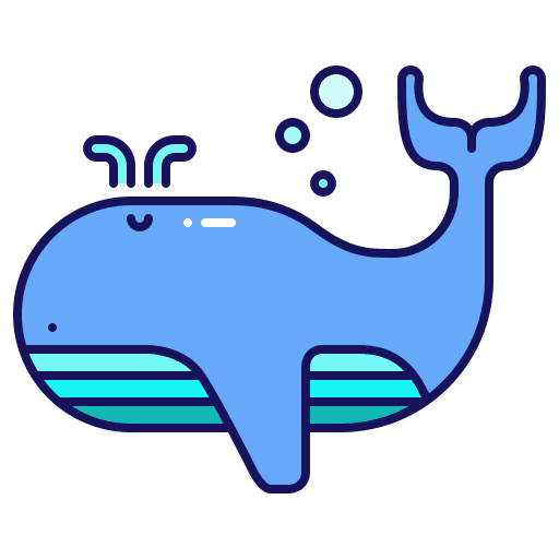 Whale animal kingdom mammal animals icon