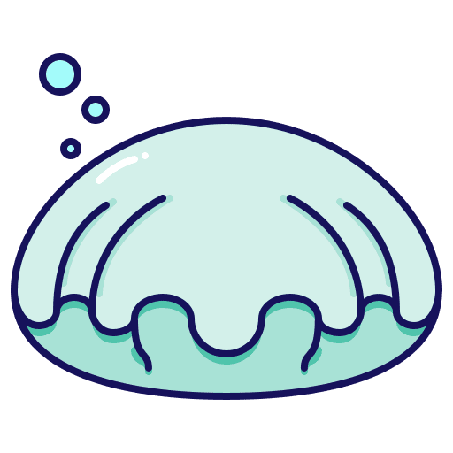 Clam shell ocean animals icon Clam shell ocean animals icon