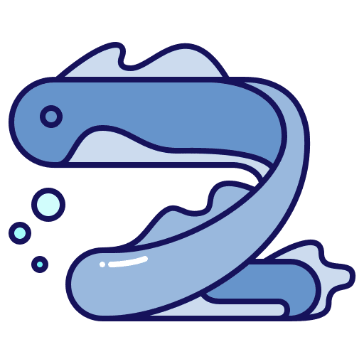 Eel sea life marine aquatic icon Eel sea life marine aquatic icon