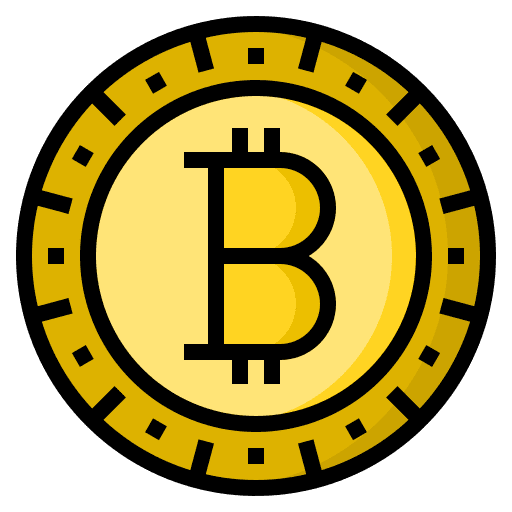 Bitcoin market blockchain bitcoin icon