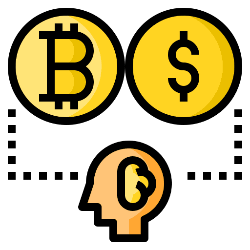 Business thinking mind business and finance saving icon Business thinking mind business and finance saving icon