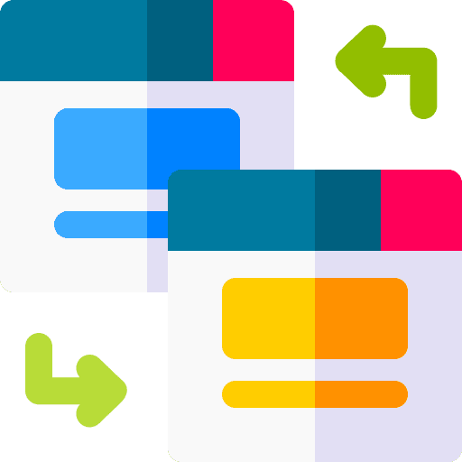 Redirect internet redirect browser icon