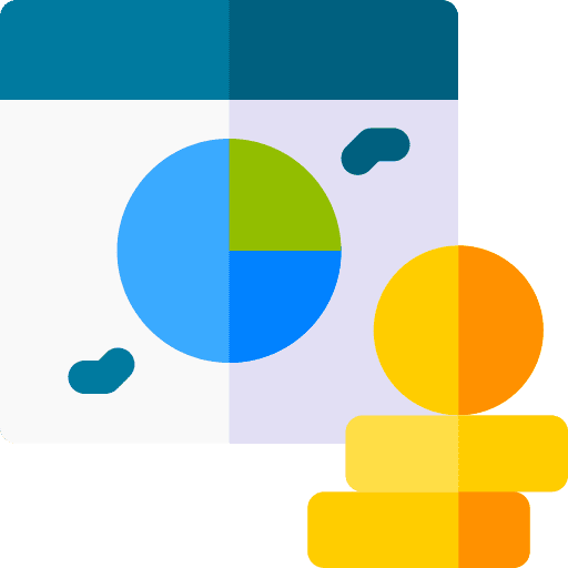 Money pay per click money seo and web icon Money pay per click money seo and web icon