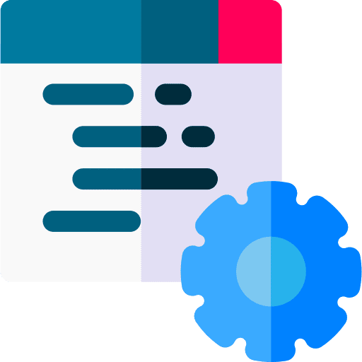 Optimizing settings search seo and web icon Optimizing settings search seo and web icon