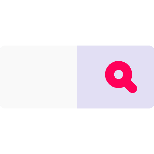 Search seo and web loupe search bar icon Search seo and web loupe search bar icon
