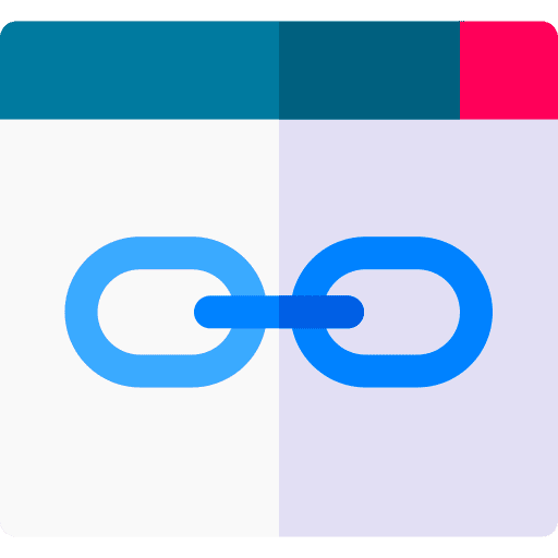 Link browser web page link icon Link browser web page link icon