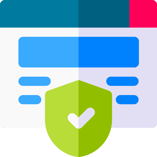 Protection safe seo and web computer icon Protection safe seo and web computer icon