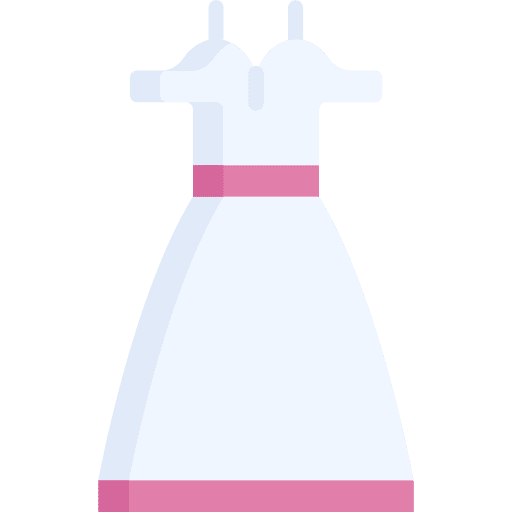 Dress dress garment elegant icon Dress dress garment elegant icon