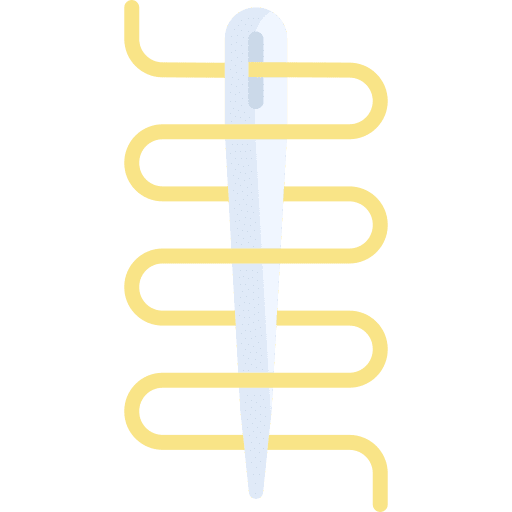 Needle hobbies and free time needle tailor icon