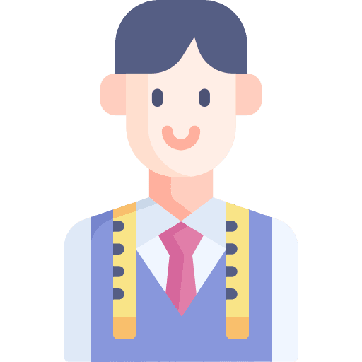 Tailor measuring tape profession professions and jobs icon