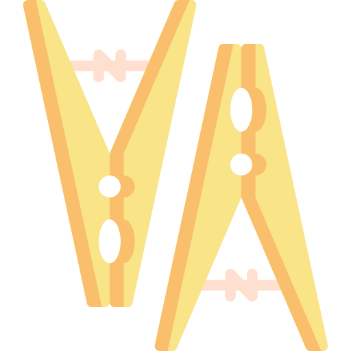 Clothes pin housekeeping hanging clothes laundry icon Clothes pin housekeeping hanging clothes laundry icon
