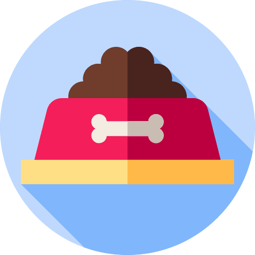 Food dog food animals food icon